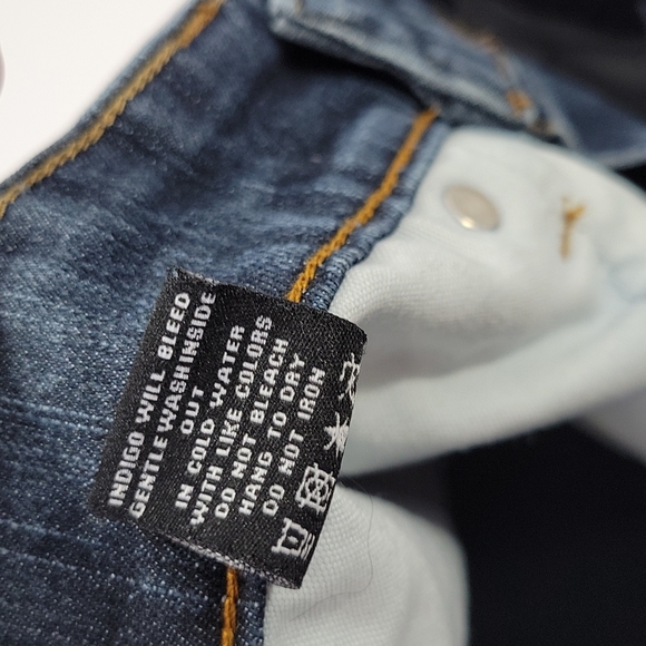 DSTLD Men's Slim Raw Jeans SZ 31X32 - Picture 8 of 11